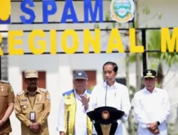 Presiden Jokowi Resmikan SPAM Regional Mebidang