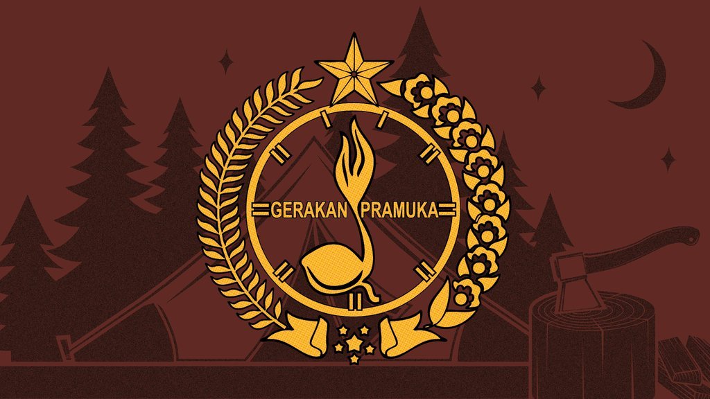 Tunas Kepala Lambang Pramuka Indonesia