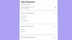 Tes Ujian Kepolosan Google Form Viral di Media Sosial